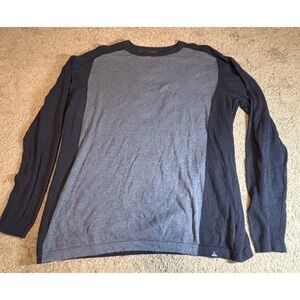 PrAna‎ Sweater Men's Large Gravel/Gray 100% Organic Cotton Pullover Soft Boho